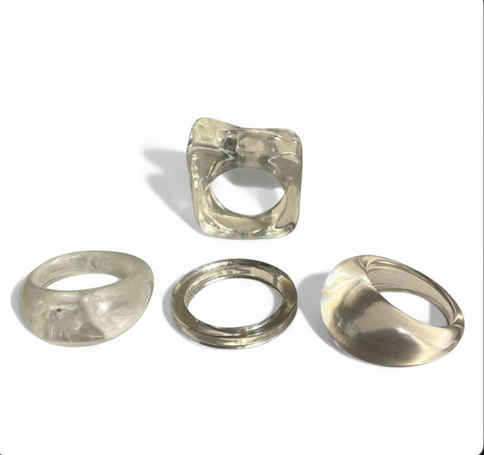 Des Acrylic Ring Set