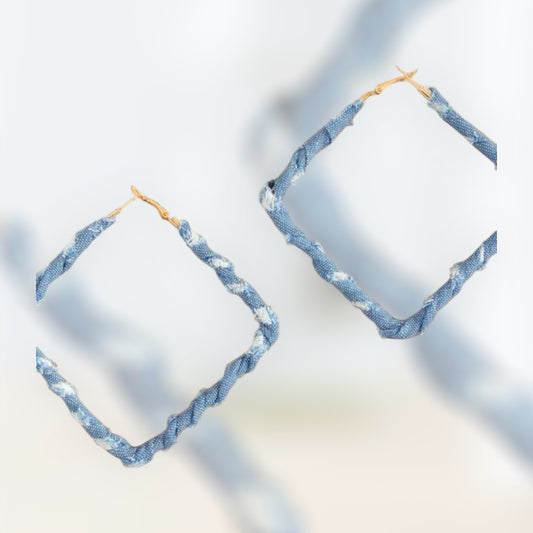 Anna Square Hoops